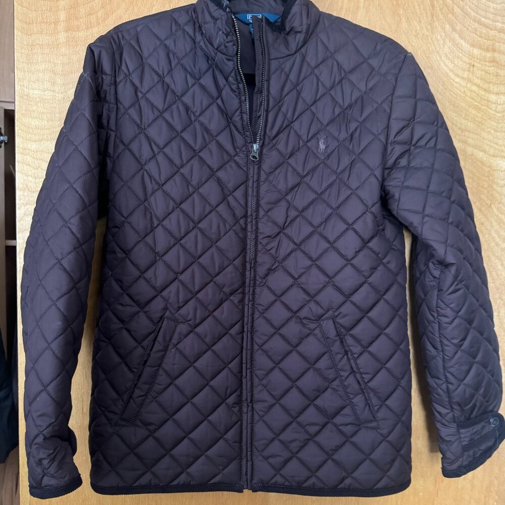 Polo by Ralph Lauren Women's Quilted Zip-Front Jacket (16/18)